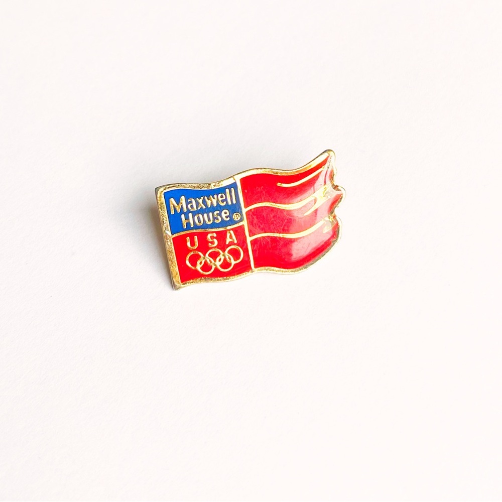 Vintage Maxwell House Olympics Pin